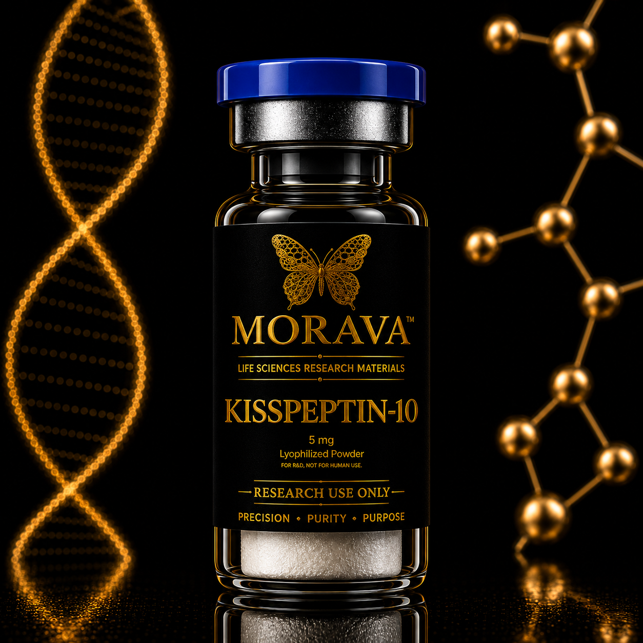 MORAVA Kisspeptin-10 5 mg lyophilized powder research vial