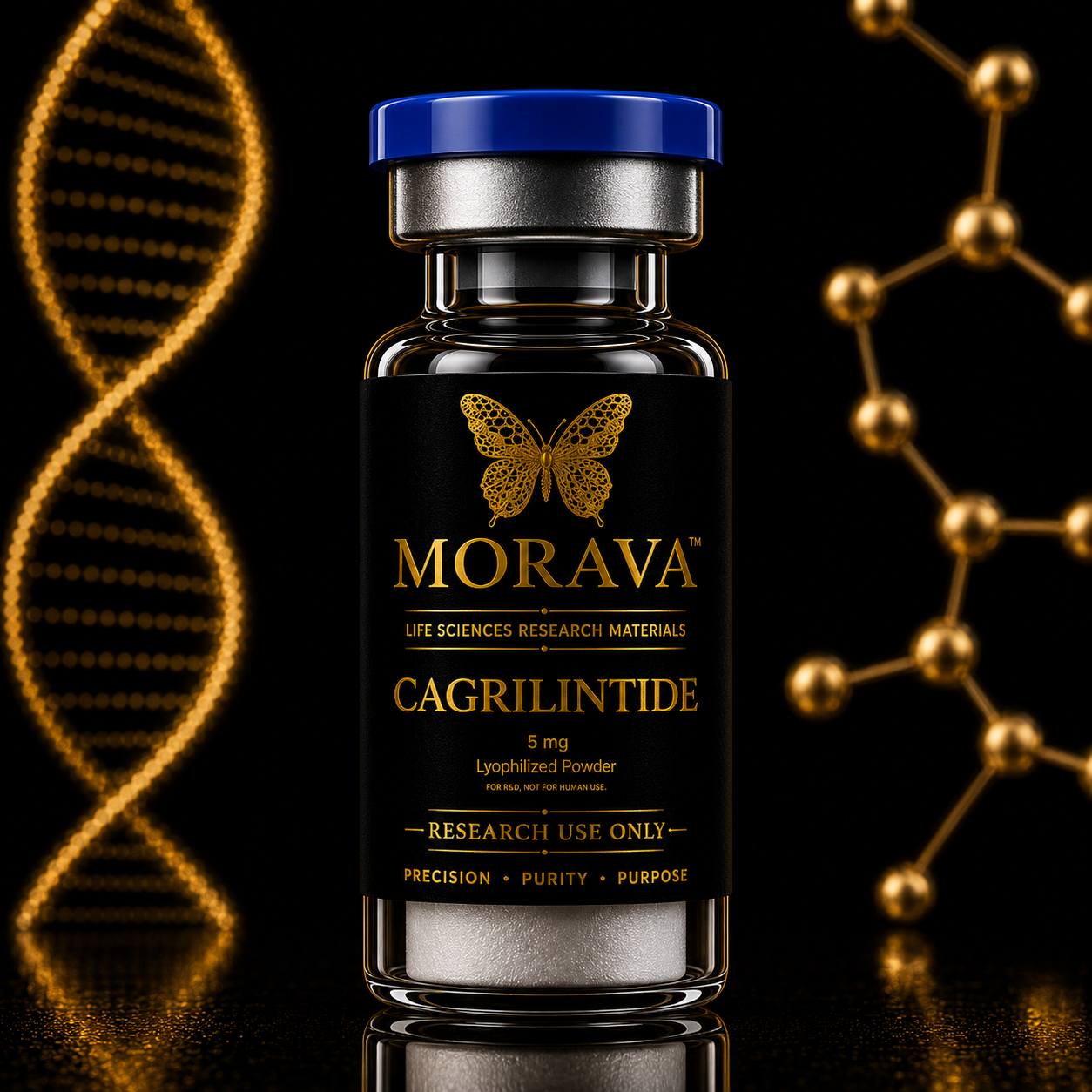 MORAVA Cagrilintide 5 mg lyophilized powder research vial